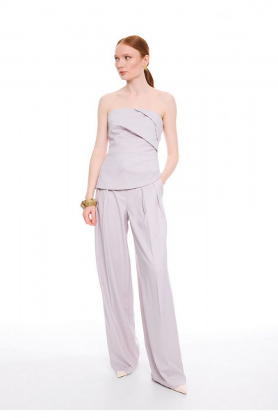 Брюки DEVITA 3026-1 пудра - фото 2