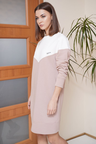 Платье Fantazia Mod 3862 розовый - фото 2