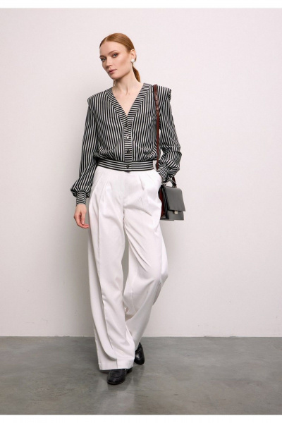 Жакет DEVITA 4029 черно-серый - фото 5