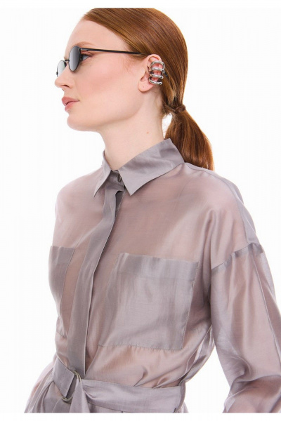 Блуза DEVITA 6008-3 серый - фото 5