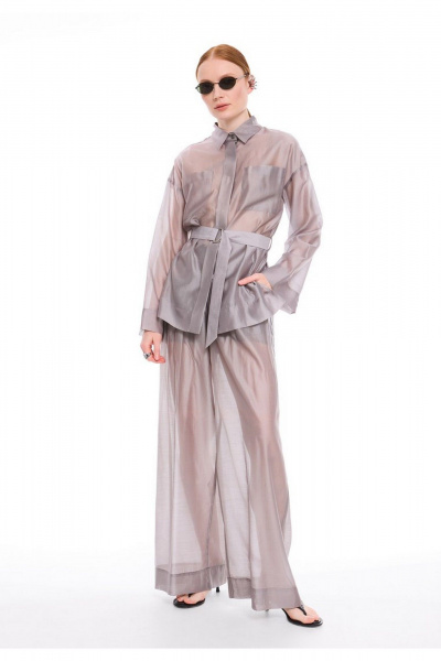 Блуза DEVITA 6008-3 серый - фото 2