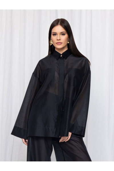 Блуза DEVITA 6008-3 черный - фото 2