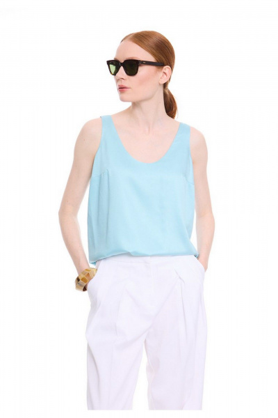 Блуза DEVITA 6027 голубой - фото 2