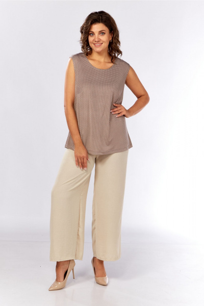 Брюки Abbi 2031 бежево-песочный - фото 15