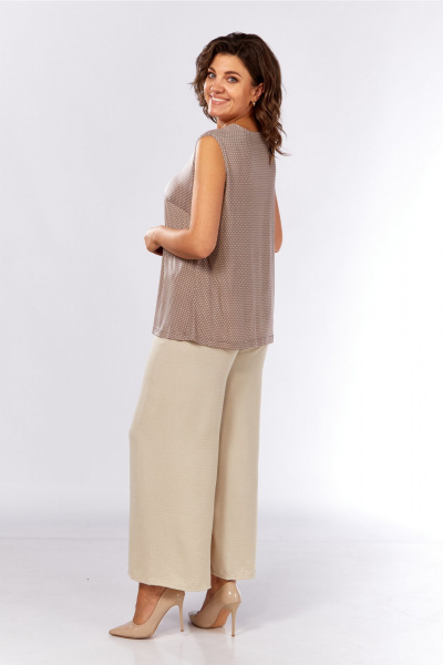 Брюки Abbi 2031 бежево-песочный - фото 5