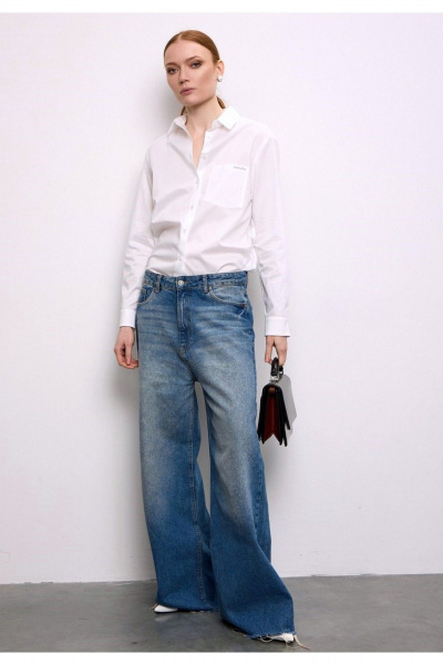 Блуза DEVITA 6035-1 белый - фото 8