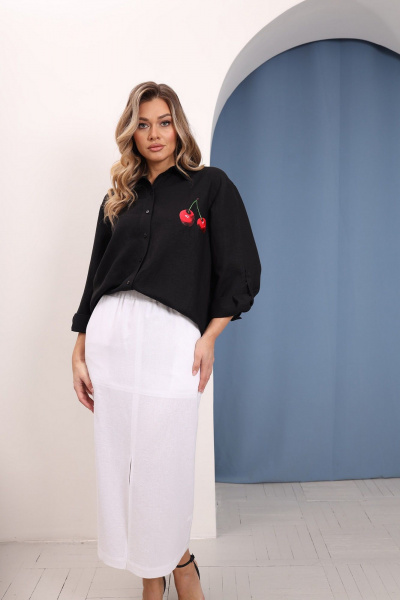 Юбка LARICI 3078 белый - фото 1