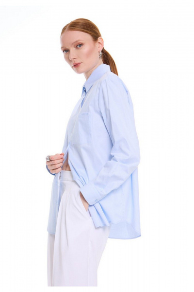 Блуза DEVITA 6035-1 голубой - фото 6