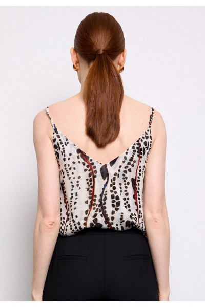 Блуза DEVITA 6042 молочно-чёрный - фото 5