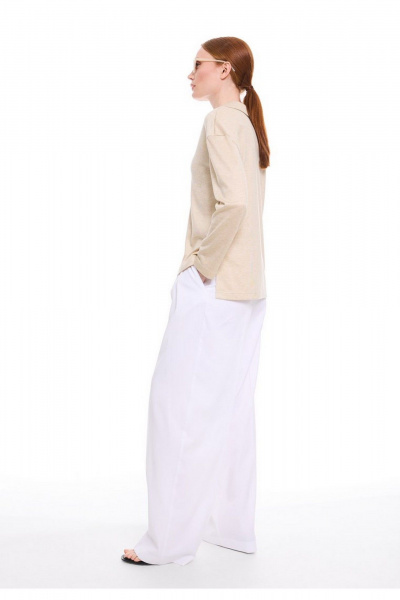 Лонгслив DEVITA 8004 бежевый - фото 6