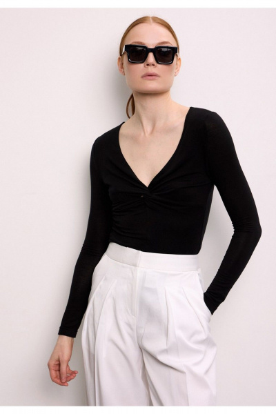 Лонгслив DEVITA 8005 черный - фото 1