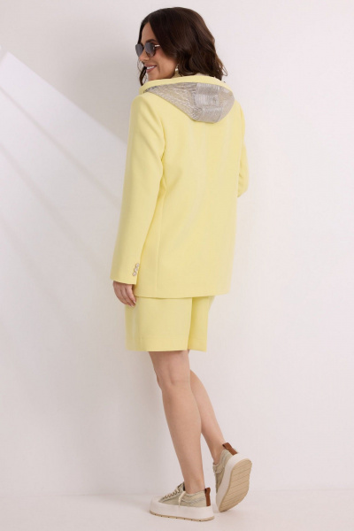 Жакет, шорты Магия моды 2586 желтый - фото 9