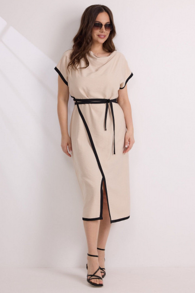 Платье Магия моды 2591 беж - фото 2