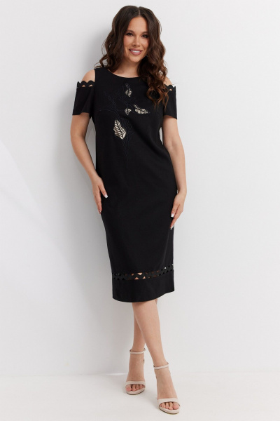 Платье Магия моды 2595 черный - фото 4