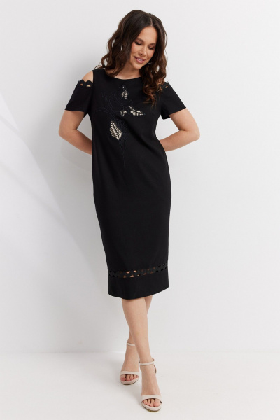 Платье Магия моды 2595 черный - фото 2