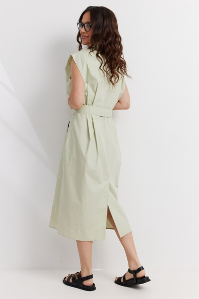 Платье Магия моды 2602 фисташковое мороженное - фото 8