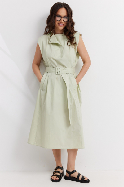 Платье Магия моды 2602 фисташковое мороженное - фото 7