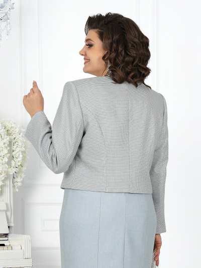 Жакет, платье Ninele 7459 голубой - фото 70