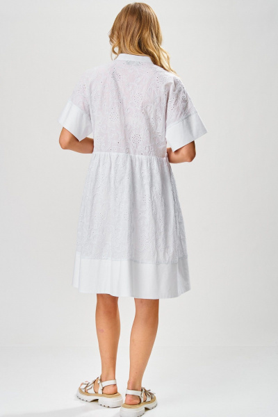 Платье Laikony L-923 белый - фото 6