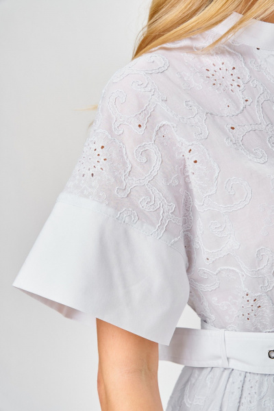 Платье Laikony L-923 белый - фото 4