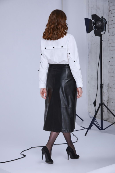 Юбка Andrea Style 0345 черный - фото 2
