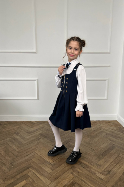 Сарафан Tammi 1Ш10-25/1 синий - фото 4