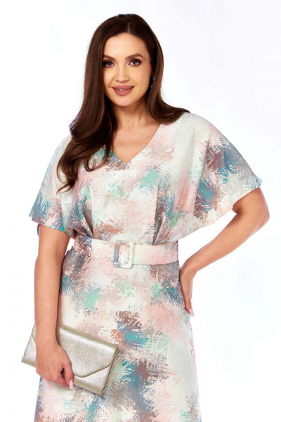 Платье LEANNA-STYLE 5018 мультиколор - фото 3