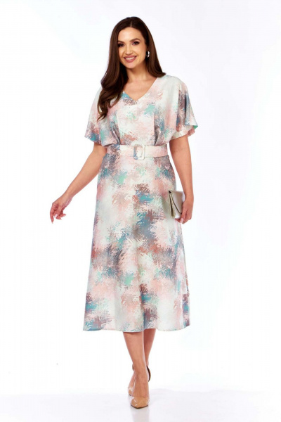 Платье LEANNA-STYLE 5018 мультиколор - фото 1