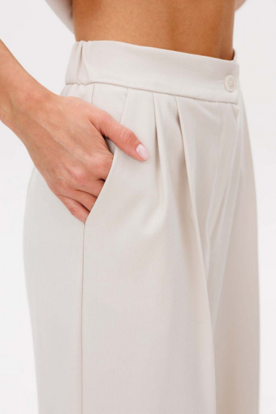 Брюки, жилет LEANNA-STYLE 9026 молочный - фото 7