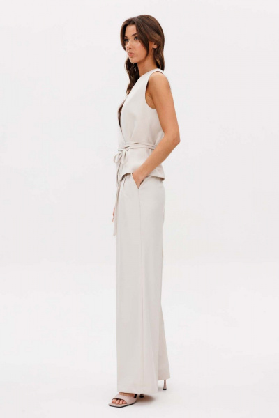 Брюки, жилет LEANNA-STYLE 9026 молочный - фото 3