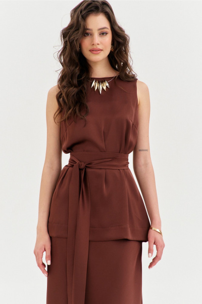 Блуза, юбка RINKA 1417 - фото 13