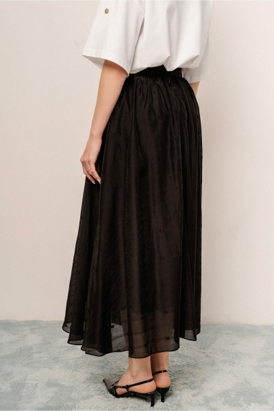 Юбка JRSy 2584 черный_горох - фото 4