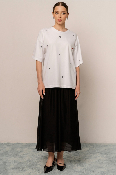 Джемпер JRSy 2585 белый - фото 2