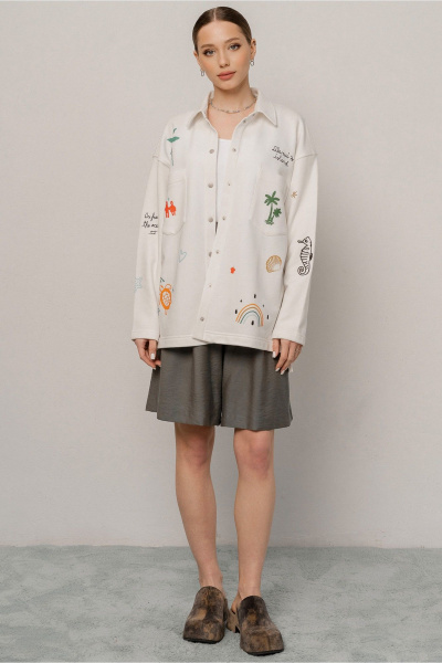 Джемпер JRSy 2581 молоко - фото 1