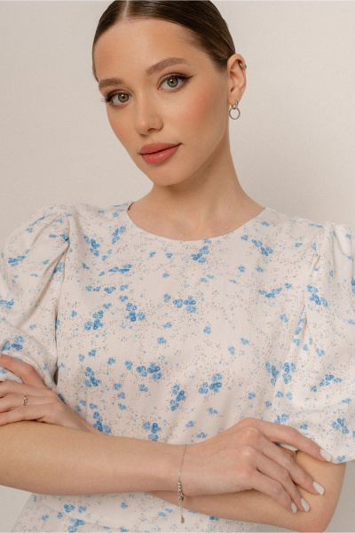 Платье JRSy 2572 голубые_цветы - фото 3