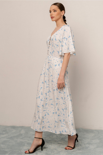 Платье JRSy 2578 голубые_цветы - фото 3