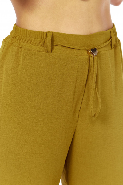 Блуза, брюки Диомант 2067 горчица - фото 9