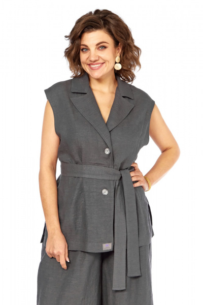 Брюки, жилет Диомант 2080 серый - фото 11