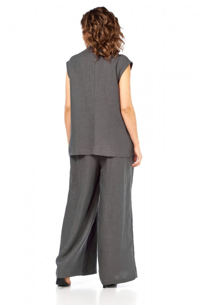 Брюки, жилет Диомант 2080 серый - фото 2