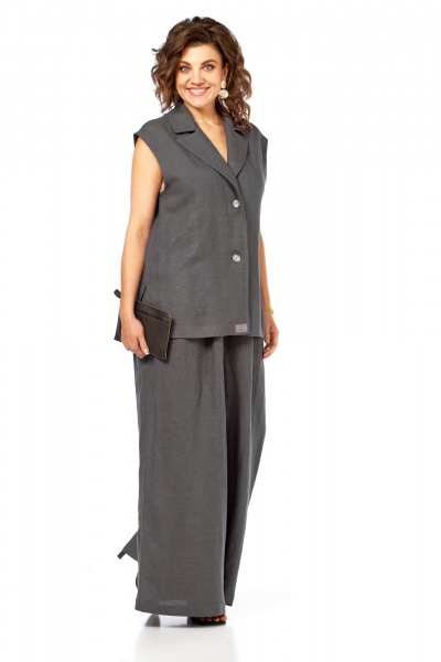 Брюки, жилет Диомант 2080 серый - фото 6