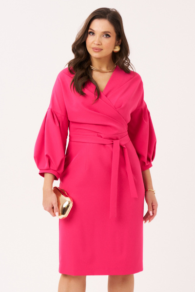 Платье Панда 103480 розовый - фото 2