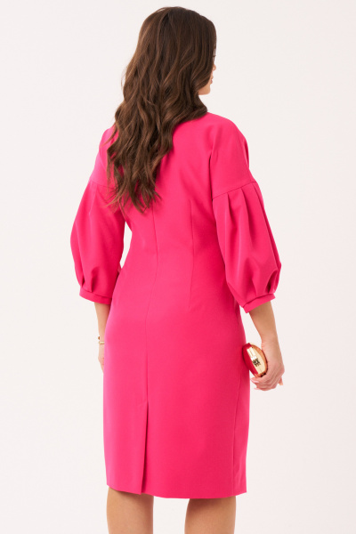 Платье Панда 103480 розовый - фото 4