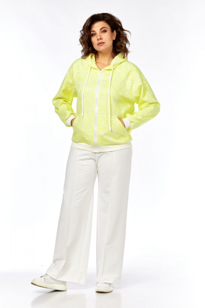Брюки, кофта Диомант 2081 лимонный - фото 5