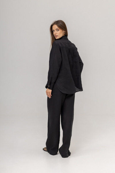 Брюки, рубашка Twok 110206 черный - фото 7