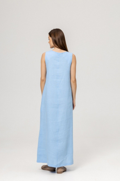 Платье Twok 111001 голубой - фото 8