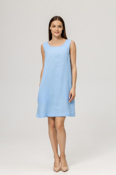 Платье Twok 111002 голубой - фото 1