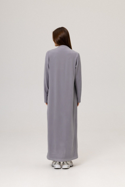 Кардиган Twok 111155 серебристо-серый - фото 3