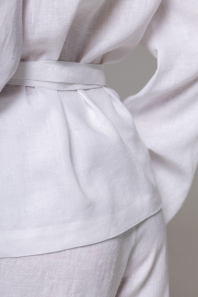 Брюки, кардиган Twok 222101 белый - фото 10