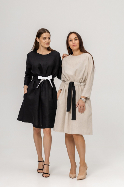 Платье Twok 555113 черный - фото 9