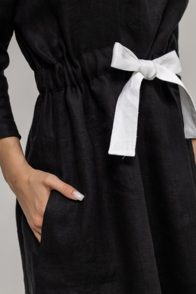 Платье Twok 555113 черный - фото 7